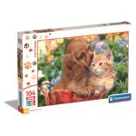 Puzzle 104 maxi Roztomilí kamarádi