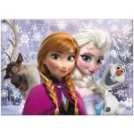 Frozen Puzzle Maxi 60 Elsa a Anna oboustranné 70x50 cm