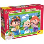 CoComelon Puzzle Maxi 35 čísla 2v1 70x50 cm