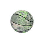 Míč basketbal duhový 9 cm