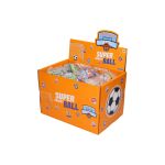 Míč basketbal duhový 9 cm