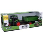 Traktor s přívěsem volná kola 42 cm