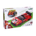 Stavebnice Auto červené RC na dálkové ovládání 17 cm 279 dílků - český obal