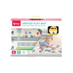 Měkké bloky s autíčkem město 8ks