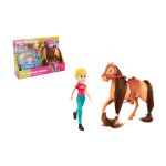 Kůň s figurkou set 12,5 cm