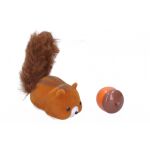 Veverka jezdící s oříškem 6 cm