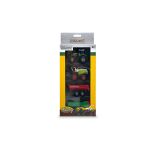 Traktor a kombajn s vlečkami kov/plast 19,5 cm