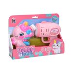 Bublifuk pistole s externí nádržkou jednorožec 280 ml 15 cm