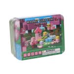 Stavebnice Magnet Cube Zone - Pink Forest 48 dílků