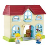 Playgo Domeček s efekty set 28,5x23,5 cm 3 figurky