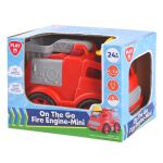 Playgo Auto hasičské s figurkou 14x10x10,5 cm