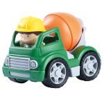 Playgo Auto stavební s figurkou 14x9,9x10,7 cm