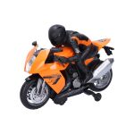 Motorka Závodní s jezdcem 28 cm