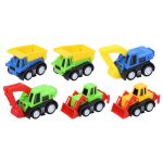 Auta stavební 6 ks 6 cm