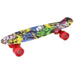 Skateboard vícebarevný 56 x 15 cm