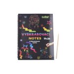 Vyškrabovací notes 26x19cm / 10 listů