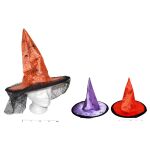 Klobouk čarodějnický 41x35 cm/3 druhy