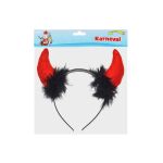 Čelenka s čertovskými rohy