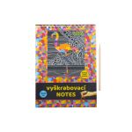 Vyškrabovací notes 14x20cm / 10 listů