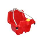 Houpačka dětská plastová červená