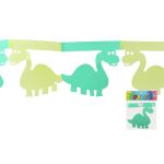 Girlanda zelená 3 m - Dinosaurus