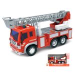 Auto hasičské se žebříkem a efekty 28 cm - český obal