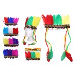 Set karneval - čelenka indián MIX