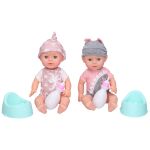 Miminko s nočníkem a lahví 35 cm