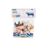 Zvířátka figurky farma 12 ks set 10 cm