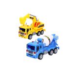 Auto stavební a značky 2ks 23cm - český obal