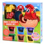 Playgo Modelína farma set 6x56g