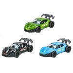 Auto závodní s efekty 16 cm