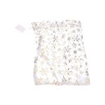Sáček ORGANZA Vločky 17x23 cm Vánoce