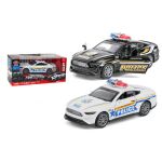 Auto policejní kovové 12,5 cm