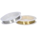 Drátek na korálky 0,3 mm, 14m