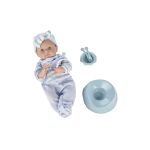 Miminko v overalu modré 40 cm