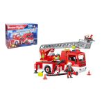Hasičské auto s žebříkem stavebnice 40 cm