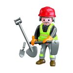 Figurka dělník stavebnice 7cm