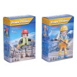 Figurka dělník stavebnice 7cm