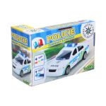 Auto policejní s efekty 15,5 cm - český obal