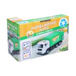 Auto popelářské s efekty 17 cm - český obal