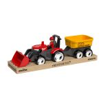 ECO MultiGO Červený traktor Zetor s radlicí, vlek, Igráček