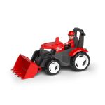 ECO MultiGO Červený traktor Zetor s radlicí, figurka Igráček