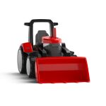 ECO MultiGO Červený traktor Zetor s radlicí, figurka Igráček