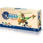 Stavebnice HUGO Vrtulník s nářadím 130ks plast v krabici 31x16x7cm