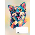 Sešit (523) A5 linkovaný, 20l, Pes