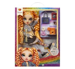 Rainbow High Sparkle & Shine Fashion panenka - Clementine (Orange)