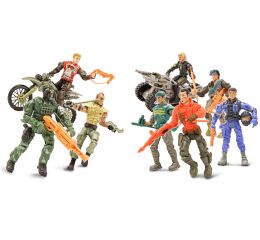 The Corps! Vojáci s motorkou sada 8 figurek 11 cm