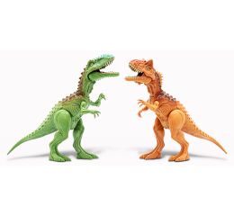 Primal Clash! Dino bitva set Carnotaurus VS Gigantosaurus 21 cm