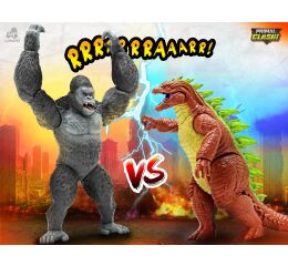 Primal Clash Boss VS King Kaiju set souboj příšer 21 cm